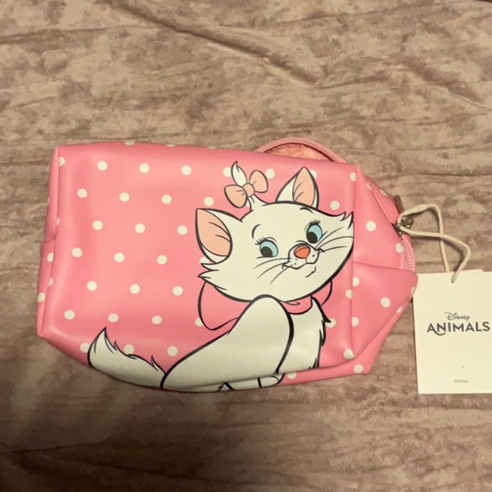 Marie cat makeup bag